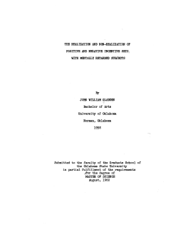 THE REALIZATION AND NCfi-REALIZATION OF POSITIVE AND