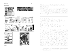 Prohibition in America: A Case Study of Small Town America