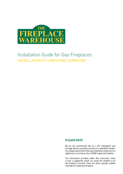 Installation Guide for Gas Fireplaces