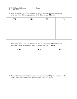 SCl2 PH3 CO2 N2 ClF5 PCl5 XeF2