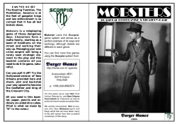 Mobsters - Burger Games