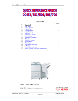 CONTENT - Fuji Xerox