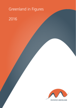 Greenland in Figures 2016