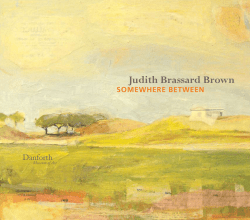 Judith Brassard Brown SOMEWHERE BETWEEN