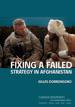 Fixing a Failed Strategy in Afghanistan