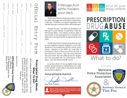 drugabuse - Montana Police Protective Association