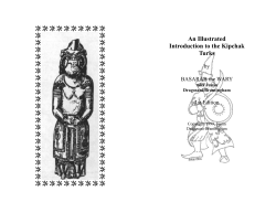 An Illustrated Introduction to the Kipchak Turks