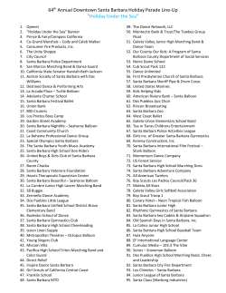 Holiday Under the Sea - Downtown Santa Barbara