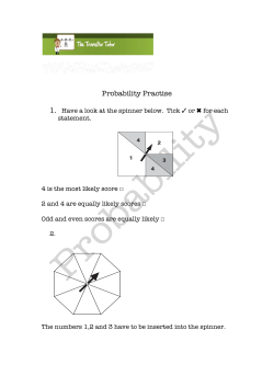 Probability Practise
