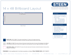 14 x 48 Billboard Layout - Steen Outdoor Advertising
