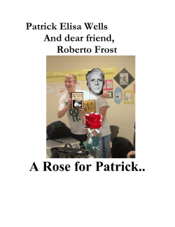 Robert Frost - Greeneville City Schools