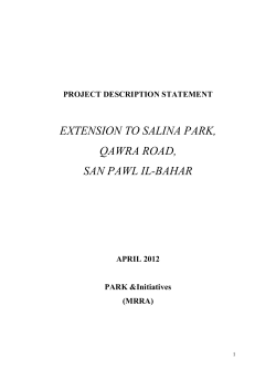 extension to salina park, qawra road, san pawl il-bahar