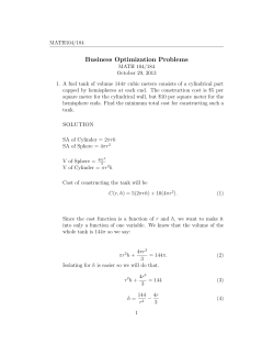 Business Optimization Problems