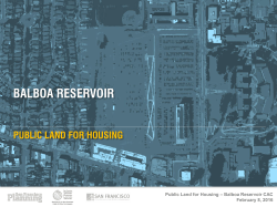 BALBOA RESERVOIR