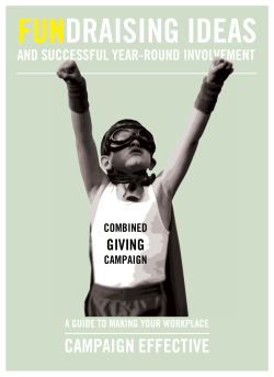 FUNdraising Ideas - Milwaukee Partners in Giving