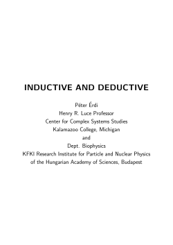 inductive and deductive