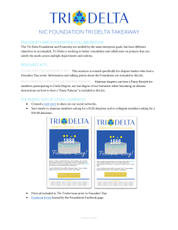 Courtney Angwin and Whitney Mitchell, Tri Delta