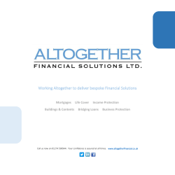 our brochure - Altogether Financial Solutions