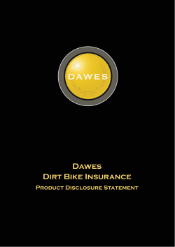 Dawes Dirt Bike Insurance