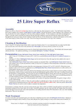 25 Litre Super Reflux
