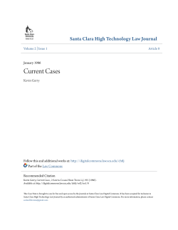- Santa Clara Law Digital Commons