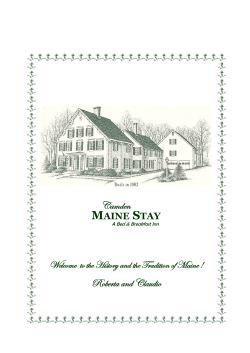 Here - Camden Maine Stay Inn