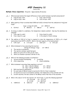 APEF Chemistry 12