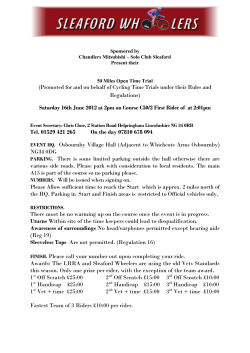 Sheet Here (Click) - Sleaford Wheelers