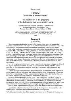 HUSUM "Here life is exterminated"