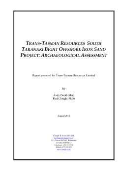 trans-tasman resources south taranaki bight offshore iron sand