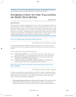 SchweserNotes ™ Sample