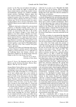 Alfred F. Young. The Shoemaker and the Tea Party: Memory and the