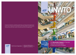 The Economic Impact of Tourism: Overview and Examples of