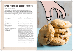 s`more peanut butter cookies