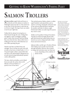salmon trollers - Washington Sea Grant