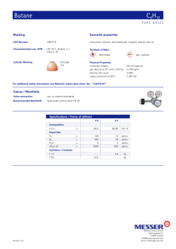 Butane - Messer Group