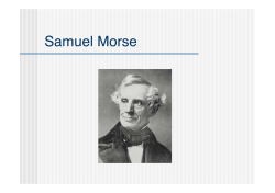 Samuel Morse - Secure Information Technologies