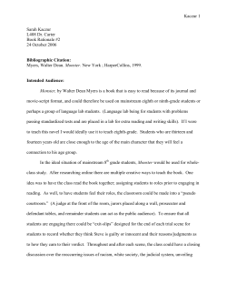 Book Rationale.Monster