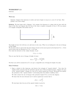 problem set solutions
