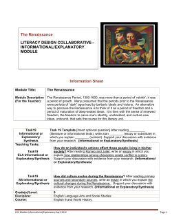 9th Grade Module 2
