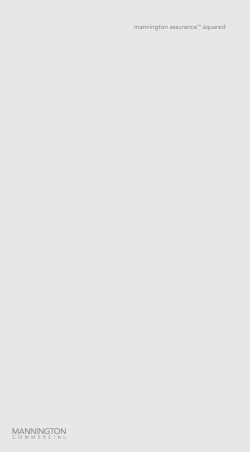 mannington assurance&trade; squared