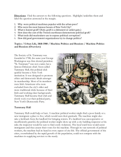 political machines reading