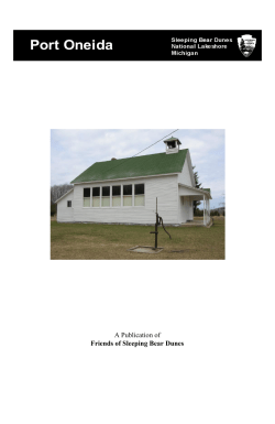 Port Oneida Driving Tour 20160320