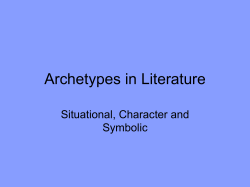 Archetype Notes