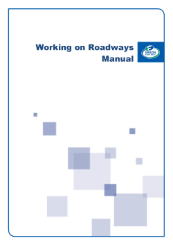 Working on Roadways Manual