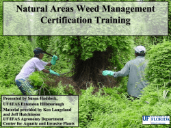 Presented - UF/IFAS Office of Conferences and Institutes