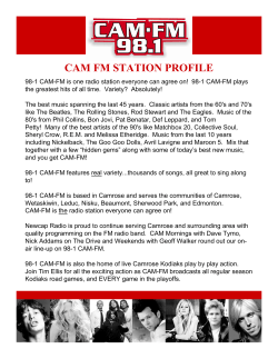 cam fm station profile