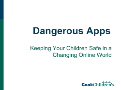 Dangerous Apps