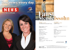 friday 31 july 7.30pm federation concert hall saturday 1 august