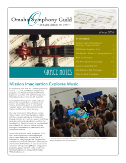Grace notes - Omaha Symphony
